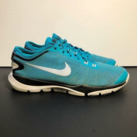 Womens NIKE Flex Supreme TR 4 Blue Running Shoes / Size 8 - Picture 2 of 10